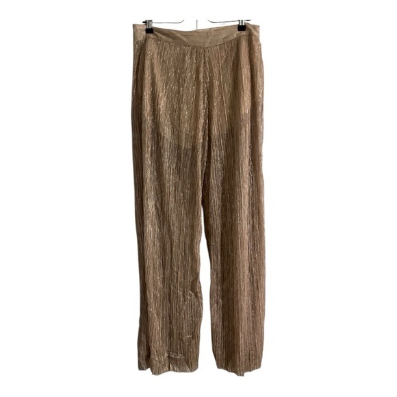 One Teaspoon Gold Wide-Leg Pants - Picture 1 of 11